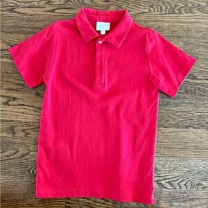 Little English Bright Red Polo Shirt